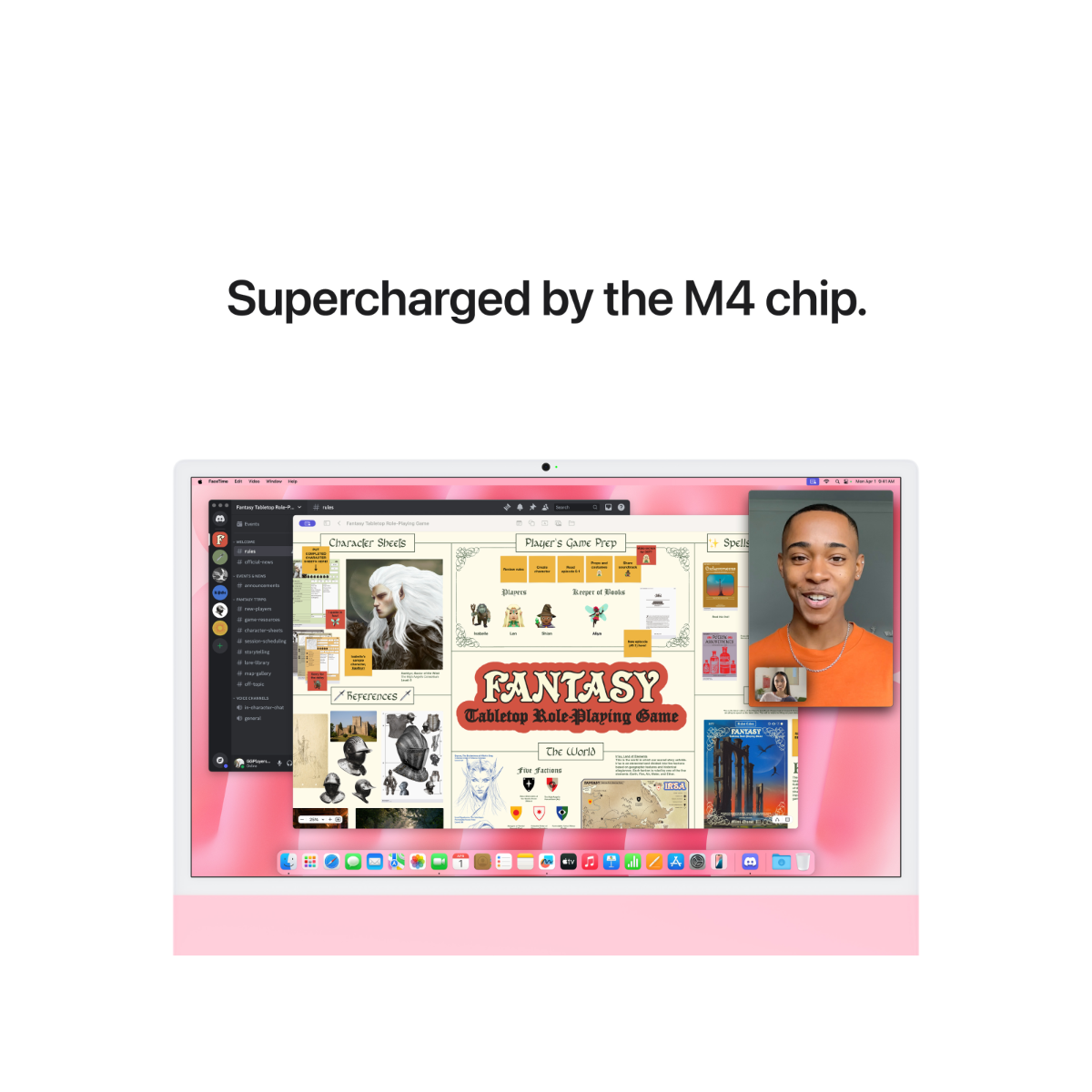 Cl imac m4 chip 2 port 24 in pink pdp image position 6 wwen